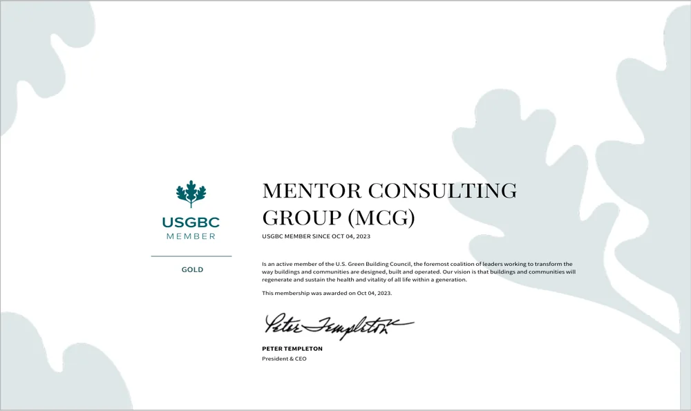 USGBC Member — Gold